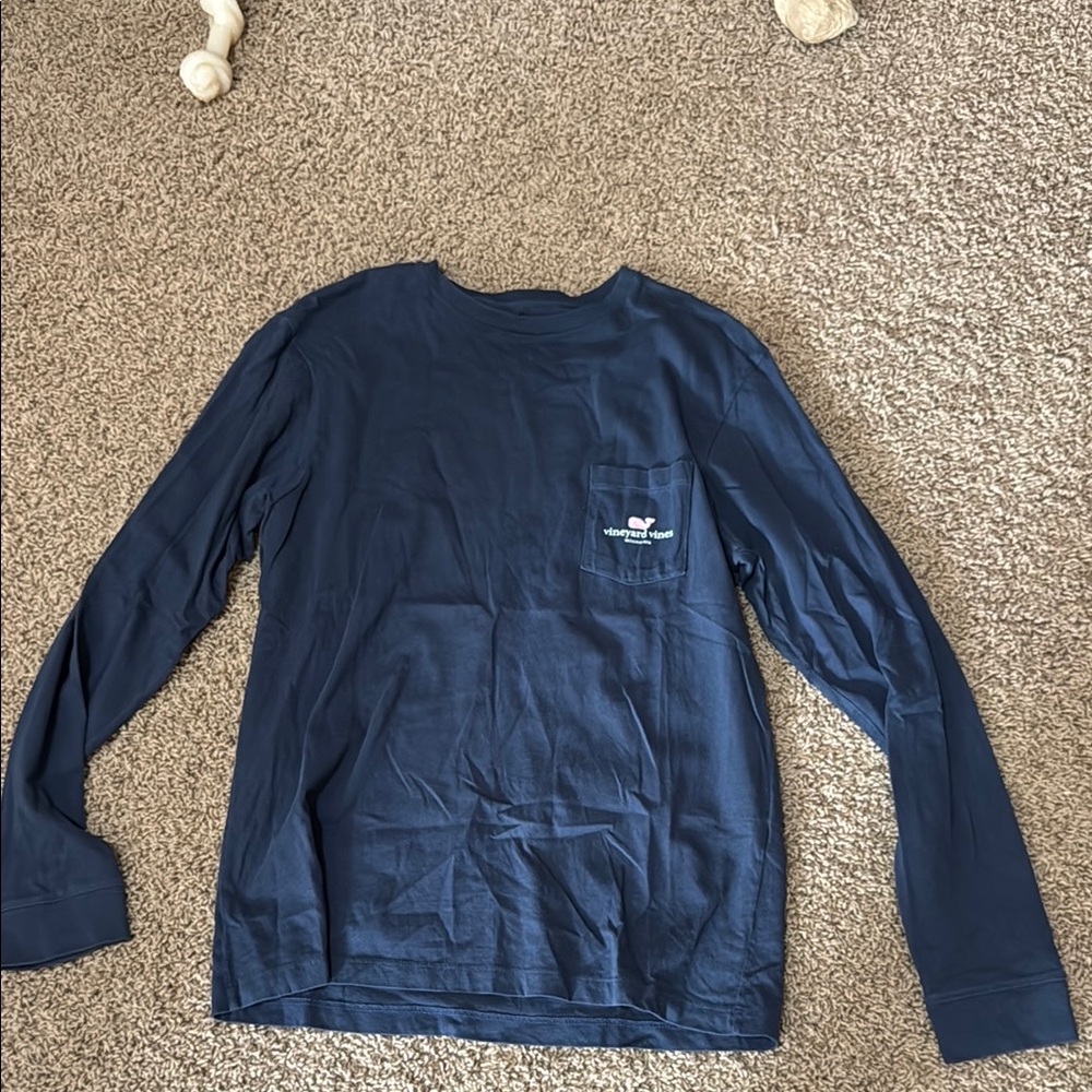 Navy Long Sleeve Shirt